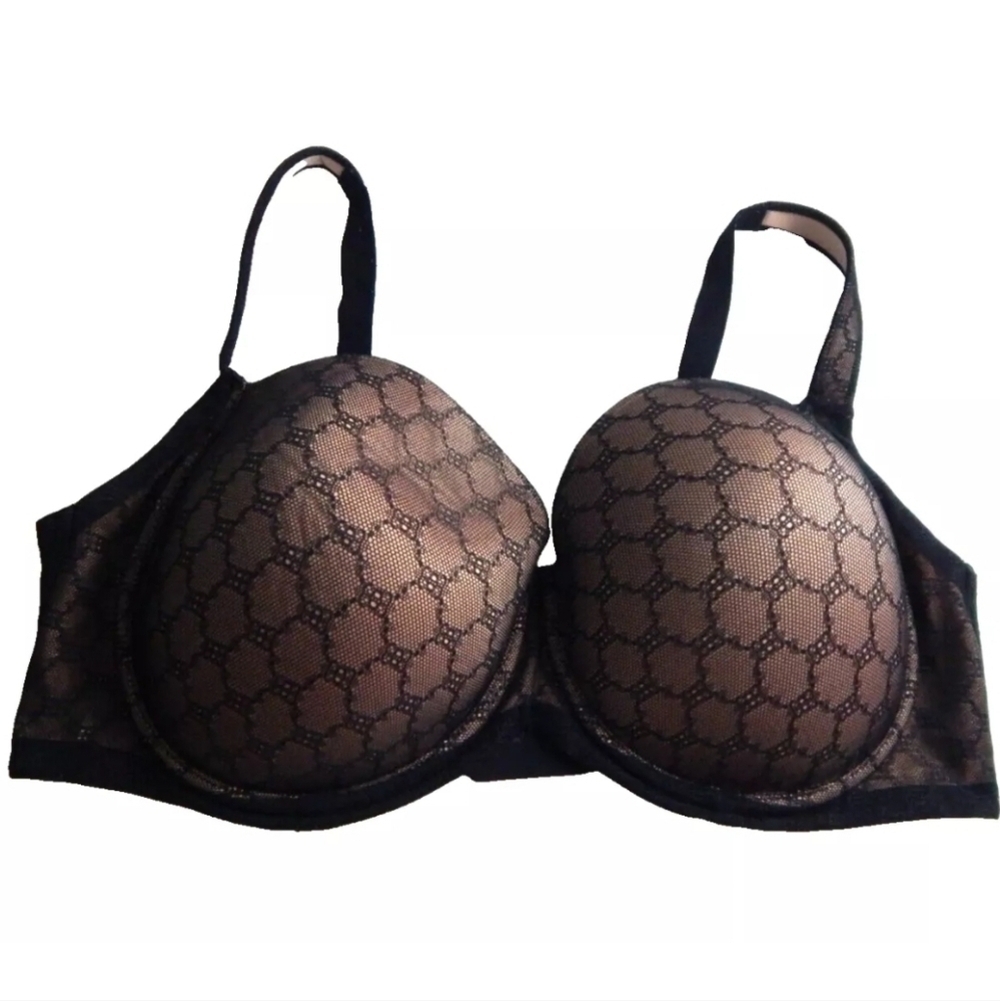 Soma Stunning Support Geo Lace Full Coverage Bra